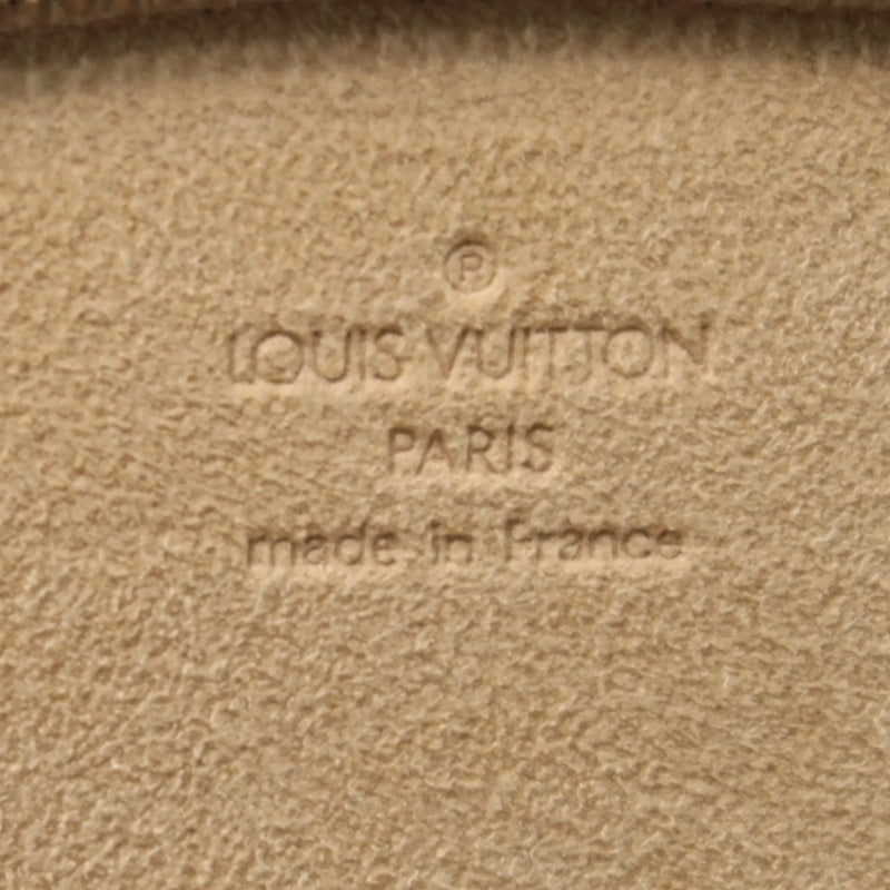 Louis Vuitton Monogram Pochette Monte Carlo  PVC Half-Moon Toiletry Bag Clutch Bag