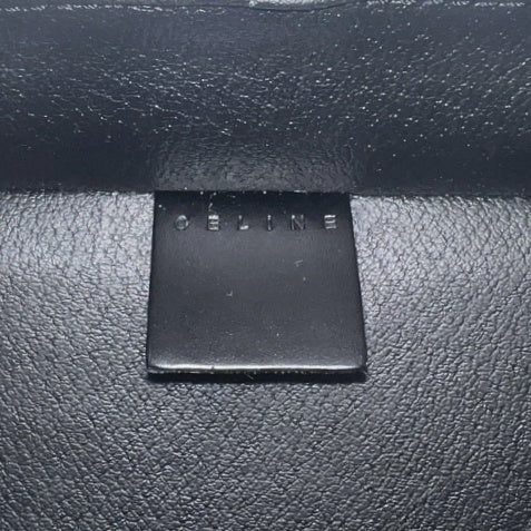 CELINE Macadam Briefcase, Brown/Black, PVC-Coated Canvas, with Shoulder Strap & Dust Bag