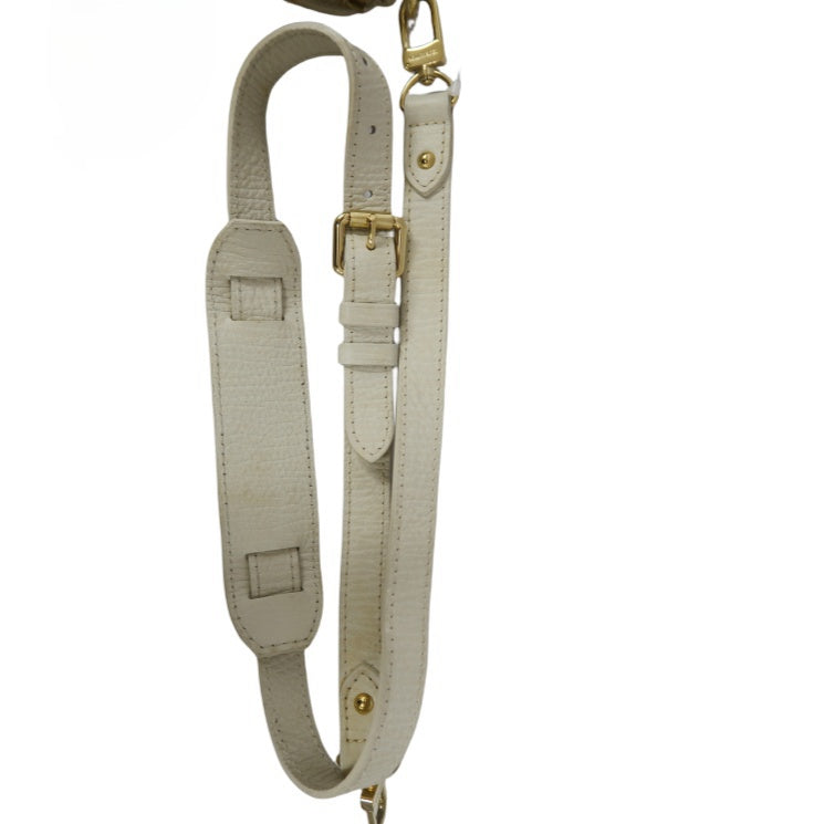 LOUIS VUITTON Monogram Mini Marina PM Handbag, Pink Denim with Stripes, with Shoulder Strap