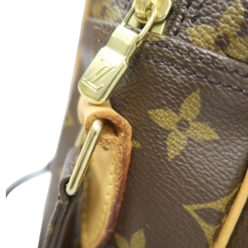 LOUIS VUITTON Monogram Nile Shoulder Bag, Brown, PVC-Coated Canvas