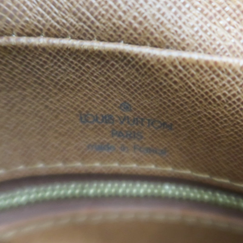 LOUIS VUITTON Monogram Nile Shoulder Bag, Brown, PVC-Coated Canvas