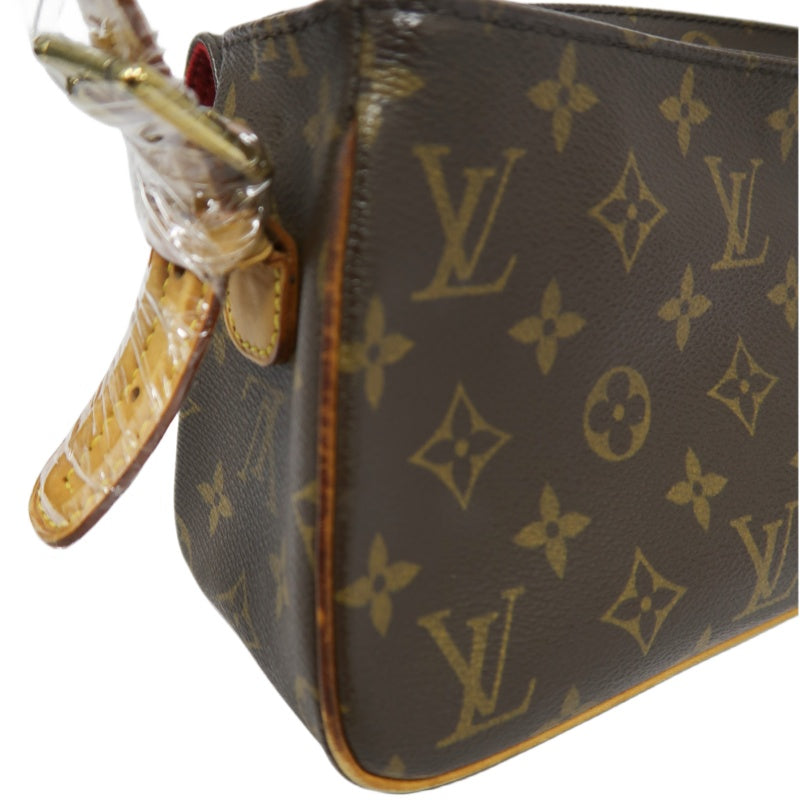 LOUIS VUITTON Monogram VivaCity MM Shoulder Bag Brown LV Multicolore PVC Camel Crossbody Bag