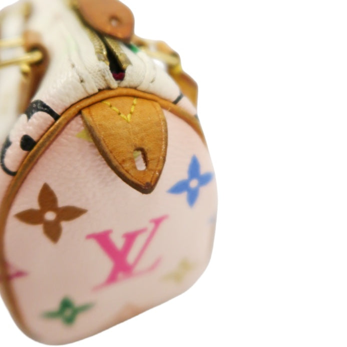 Louis Vuitton Multicolor Mini Speedy, White Series, PVC Nano Handbag