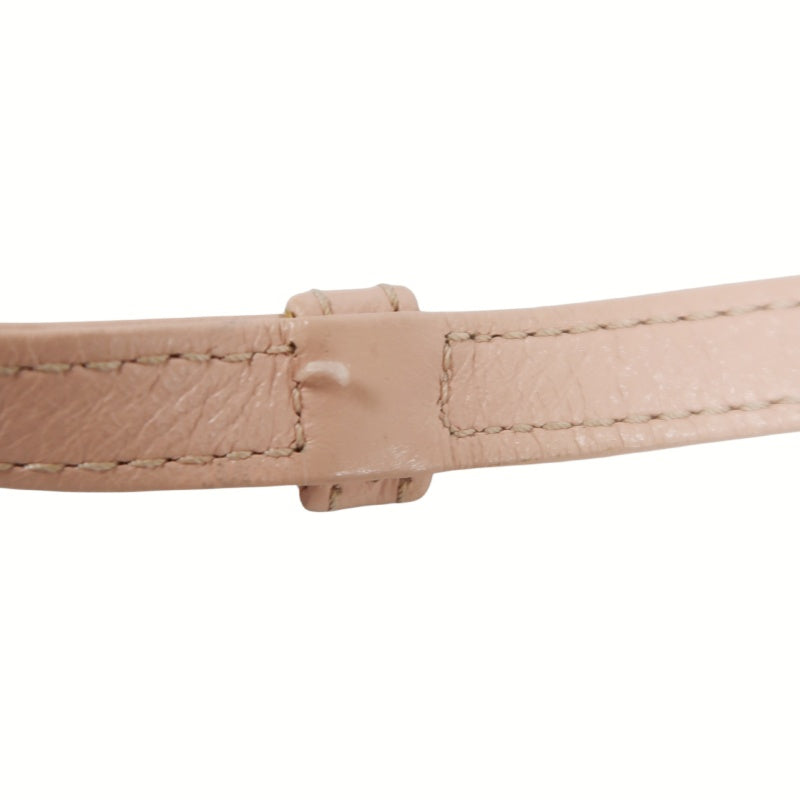 CHANEL Pink Boy Chain Shoulder Bag, Lambskin Leather, Gold Hardware