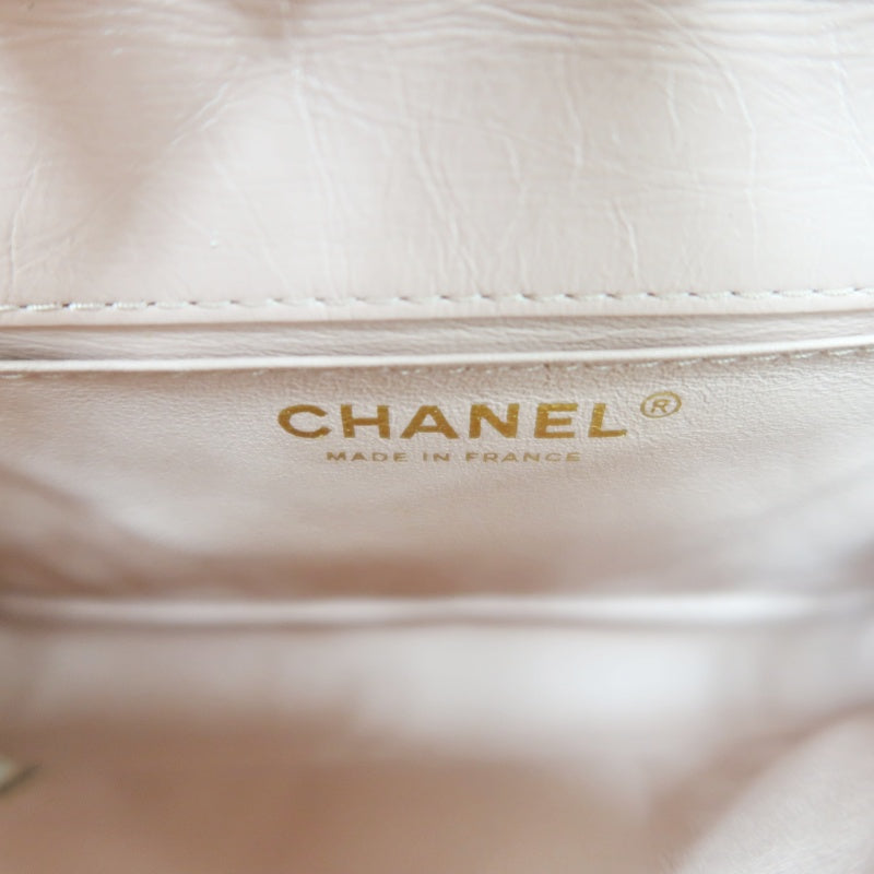 CHANEL Pink Boy Chain Shoulder Bag, Lambskin Leather, Gold Hardware