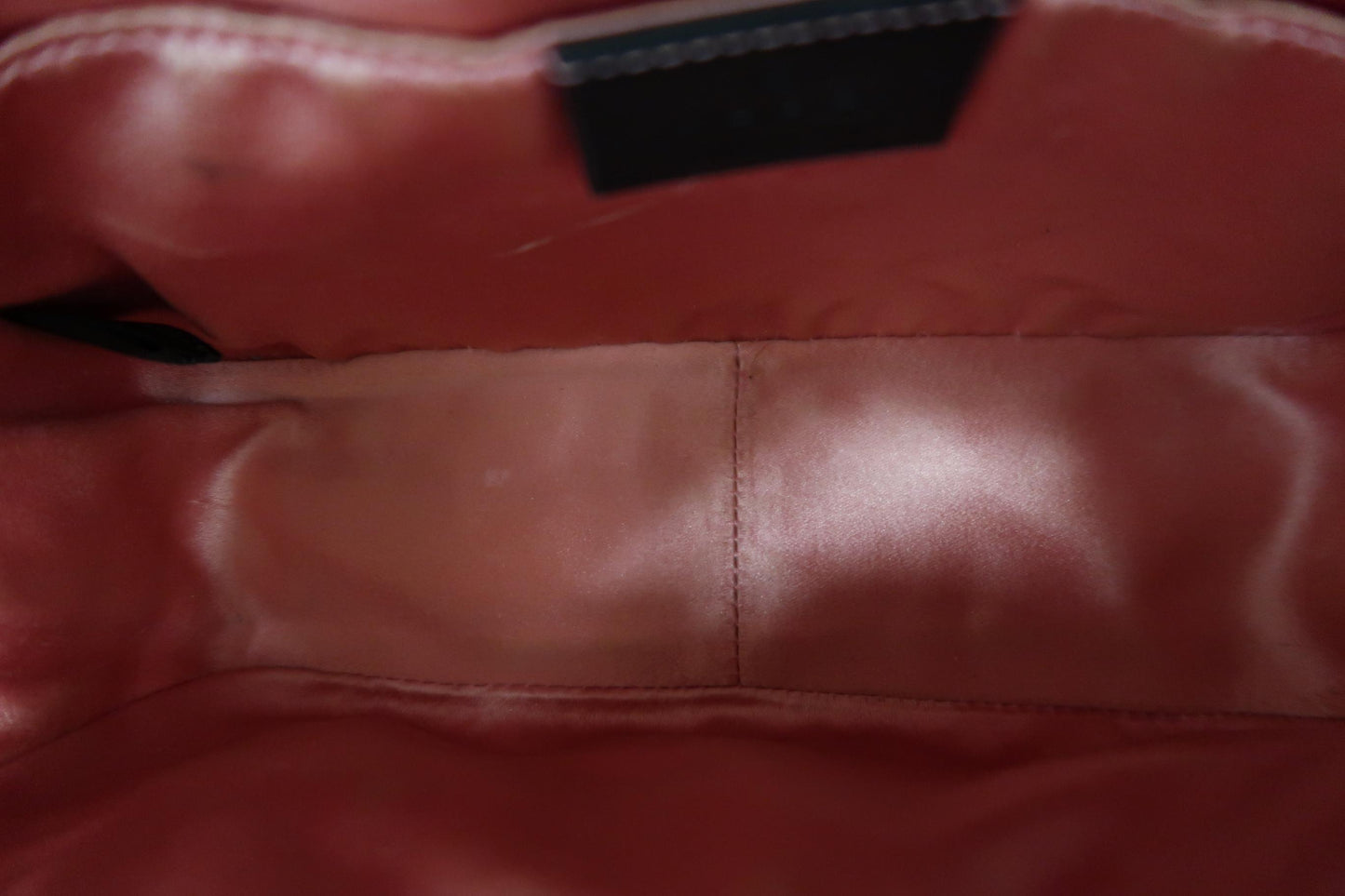 GUCCI GG Marmont Chain Shoulder Bag, Black Suede, Crystal Embellished, Gold Hardware, with Dust Bag