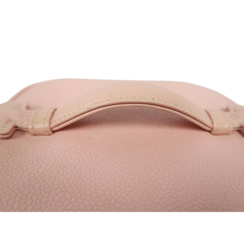 CHANEL Vanity Handbag, Pink, Caviar Leather