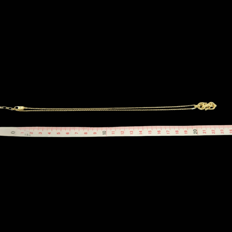 YSL Gold Plated Alloy Necklace