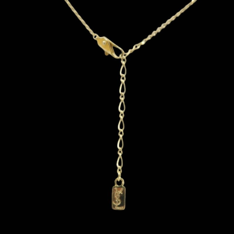 YSL Gold Plated Alloy Necklace