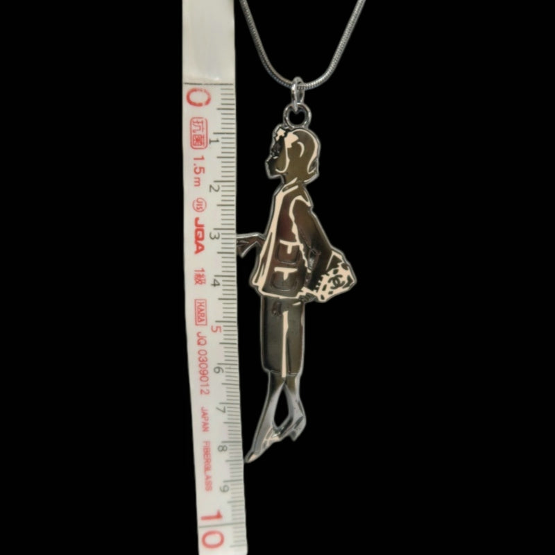 CHANEL Silver-Plated Alloy Long Sweater Necklace