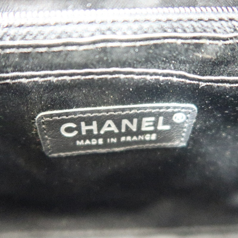 CHANEL Chain Shoulder Bag, Silver Sequins, Silver Hardware
