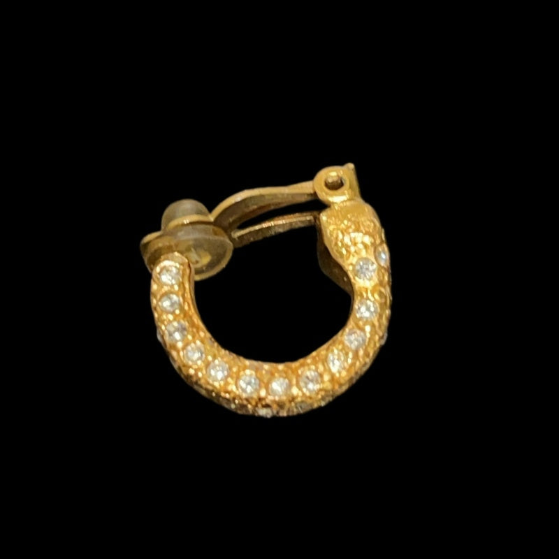 CHANEL Single Clip-On Earring Alloy