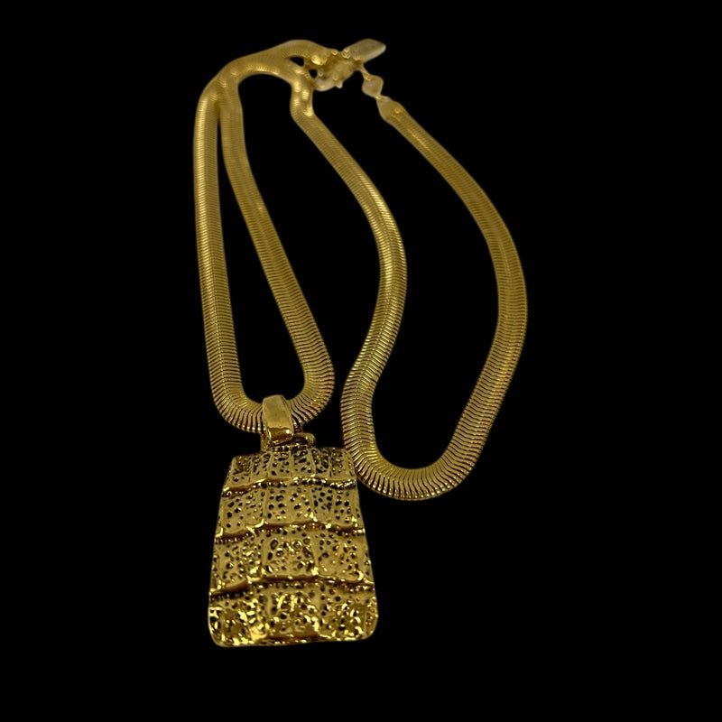 Yves Saint Laurent Gold Hardware Necklace