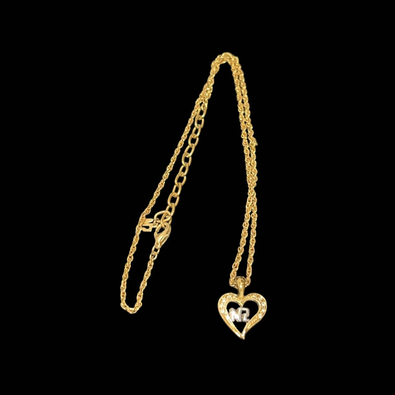 NINA RICCI Gold Hardware Necklace