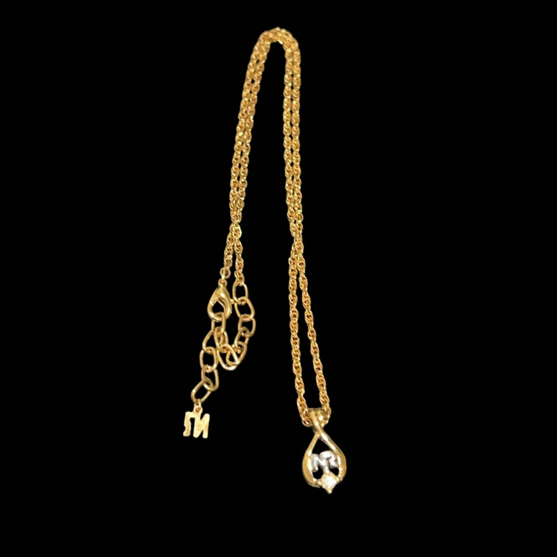 NINA RICCI Gold Hardware Necklace