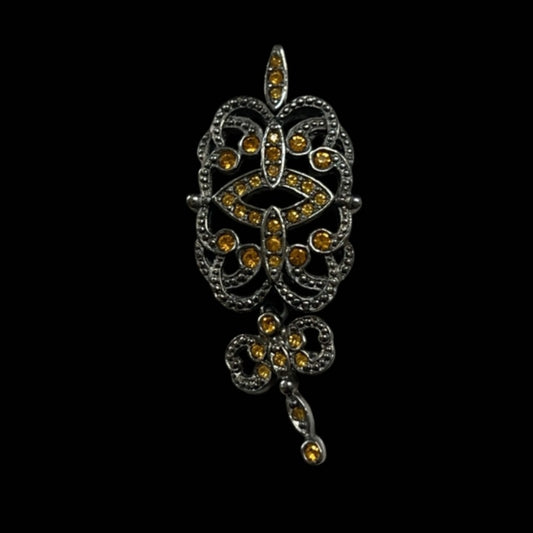 Burdar Necklace, Silver 925, Silver, Alloy