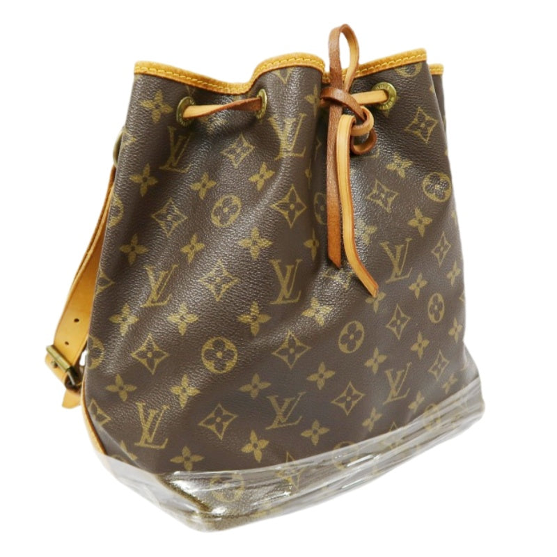 LOUIS VUITTON Monogram Petit Noe, Brown, Shoulder Bag