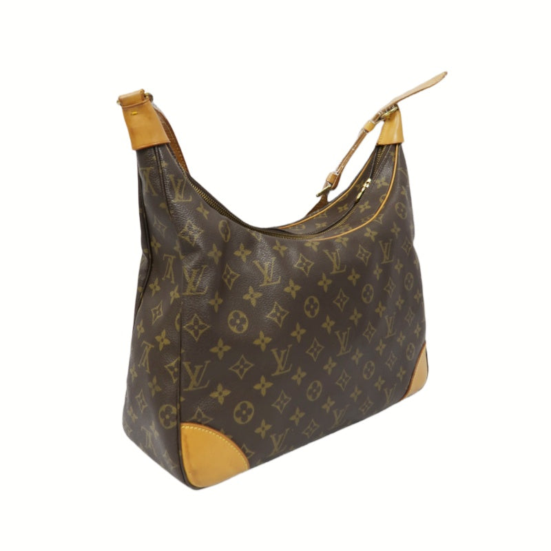 LOUIS VUITTON Monogram Brown Speedy 35 Shoulder Bag