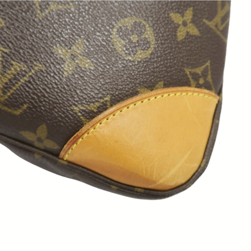 LOUIS VUITTON Monogram Brown Speedy 35 Shoulder Bag