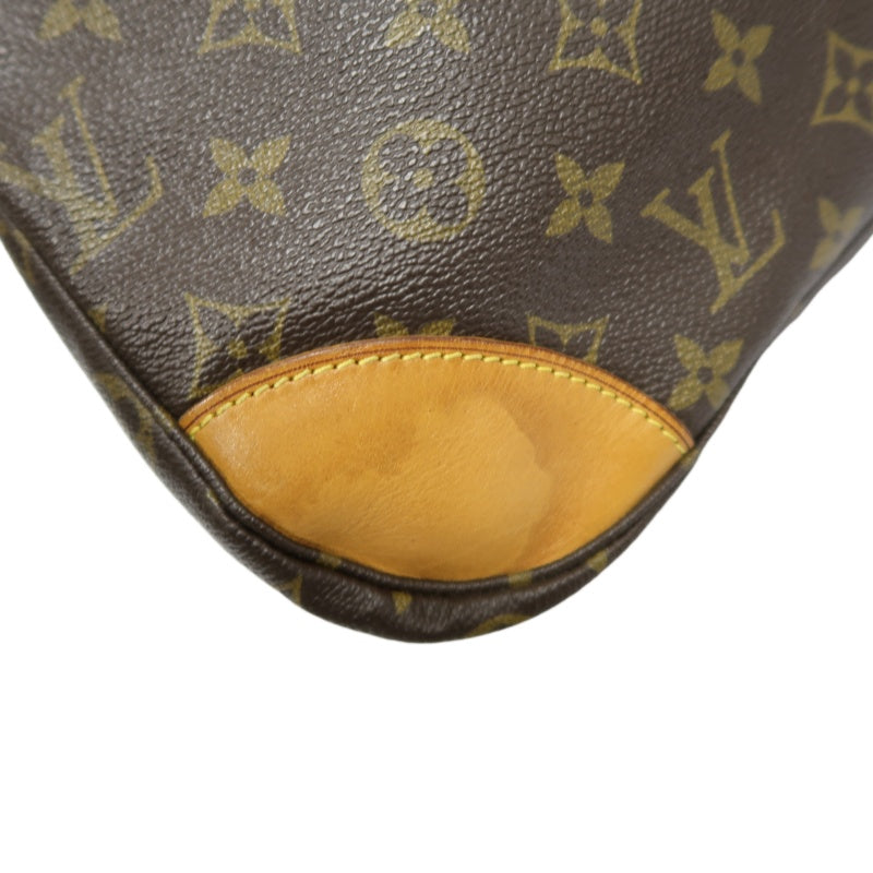 LOUIS VUITTON Monogram Brown Speedy 35 Shoulder Bag