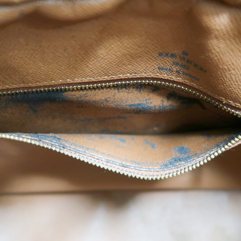 LOUIS VUITTON Monogram Brown Speedy 35 Shoulder Bag