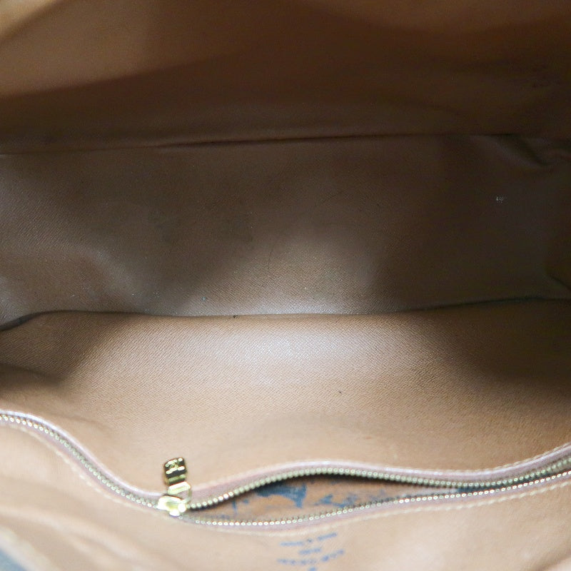LOUIS VUITTON Monogram Brown Speedy 35 Shoulder Bag