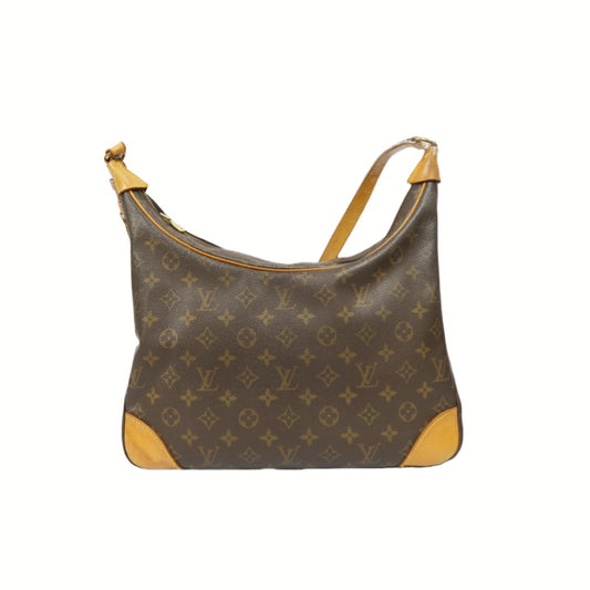 LOUIS VUITTON Monogram Brown Speedy 35 Shoulder Bag M51260