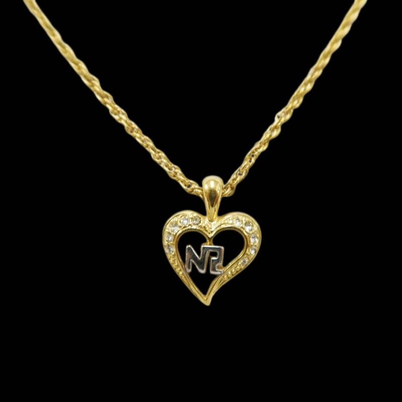 NINA RICCI Gold Hardware Necklace