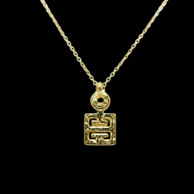 GIVENCHY Gold Tone Alloy Necklace
