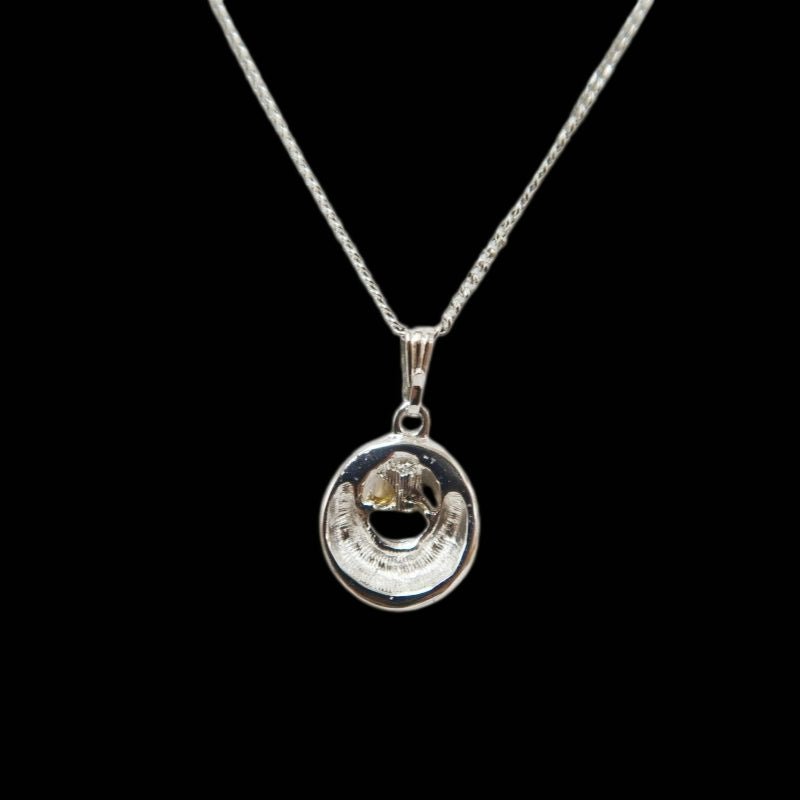 Courrèges Silver Hardware Necklace