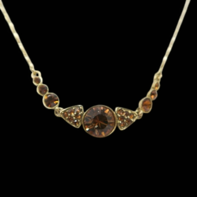 GIVENCHY Gold Tone Alloy Necklace