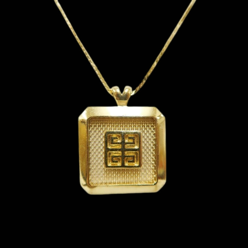 GIVENCHY Gold Tone Necklace