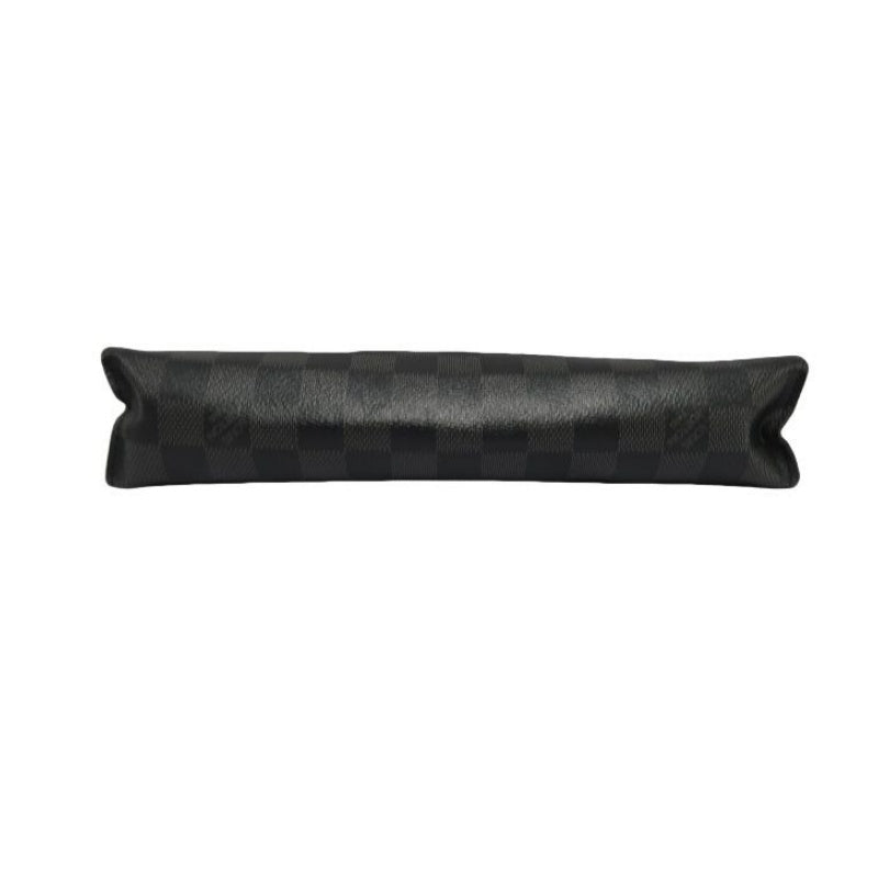LOUIS VUITTON Damier Graphite Black PVC Clutch Bag