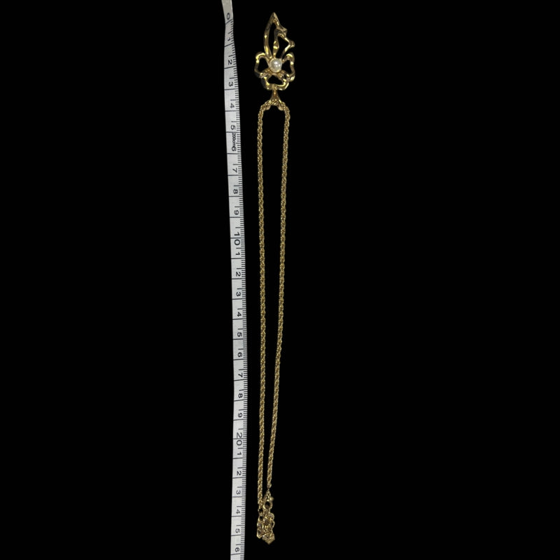 NINA RICCI Gold-Tone Pearl Necklace