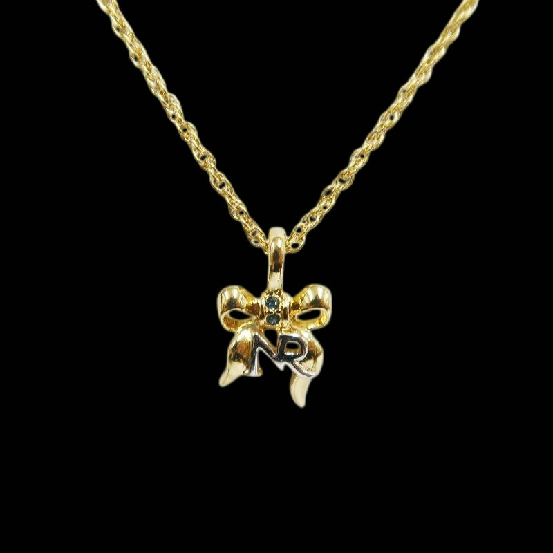 NINA RICCI Gold-Tone Heart Necklace