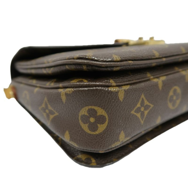 LOUIS VUITTON Monogram Métis, Brown, Gold Hardware, Top Handle Crossbody Bag, With Shoulder Strap