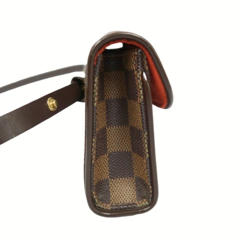 Louis Vuitton Damier Brown PVC Pochette Florentine Belt Bag