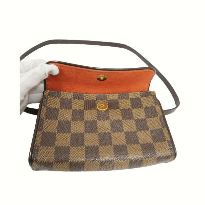 Louis Vuitton Damier Brown PVC Pochette Florentine Belt Bag