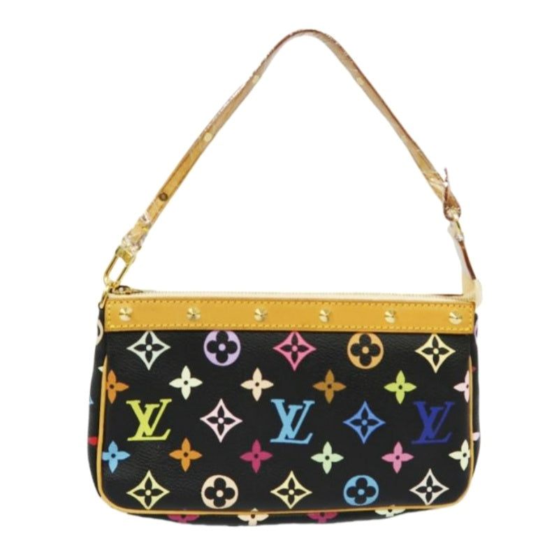 Louis Vuitton Black Monogram Multicolore Pochette Accessoires