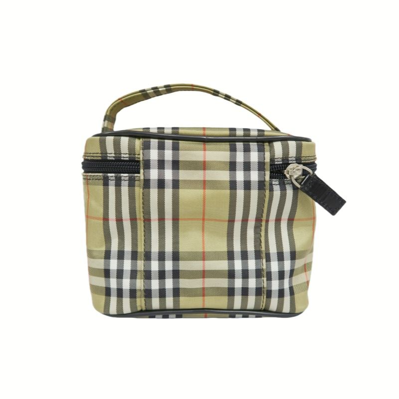 BURBERRY Brown Fabric Pouch (Cosmetic Bag/Handbag)