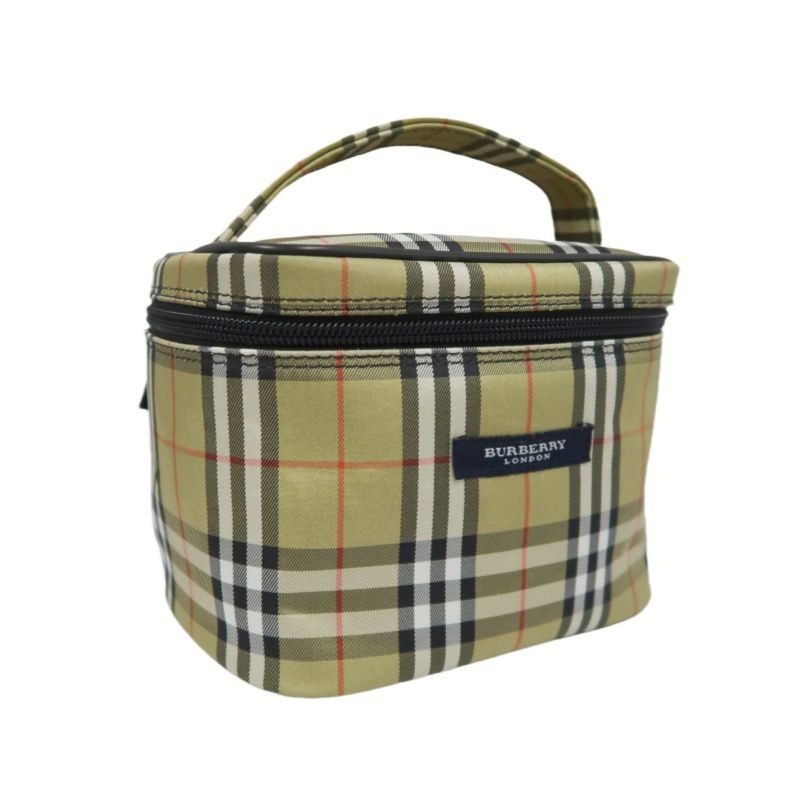 BURBERRY Brown Fabric Pouch (Cosmetic Bag/Handbag)