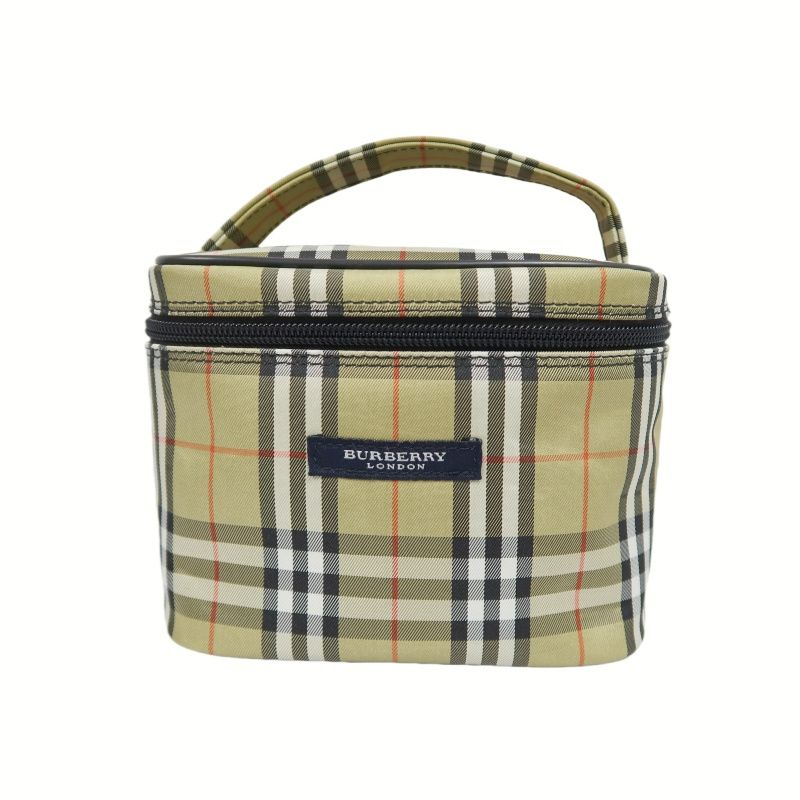 BURBERRY Brown Fabric Pouch (Cosmetic Bag/Handbag)