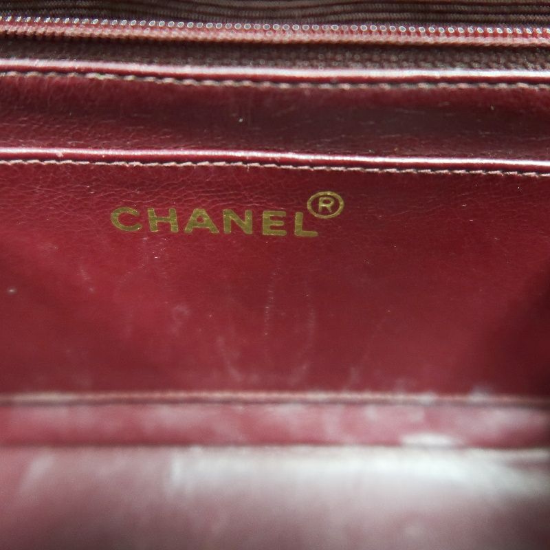 CHANEL Classic Flap (CF) Diana Chain Shoulder Bag, Lambskin, Black Quilted, Gold Hardware, Serial Number Starting with "3", Includes Dust Bag