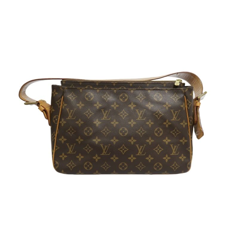 LOUIS VUITTON Viva Cite GM, Brown Monogram, Top Handle/Shoulder Bag