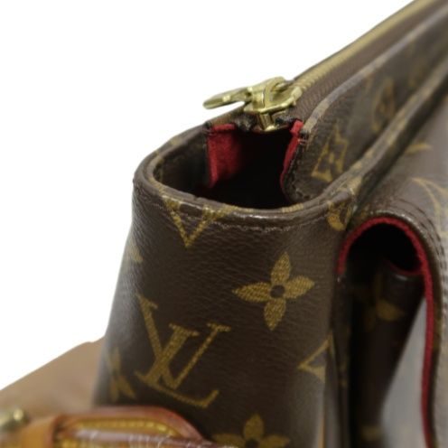 LOUIS VUITTON Viva Cite GM, Brown Monogram, Top Handle/Shoulder Bag