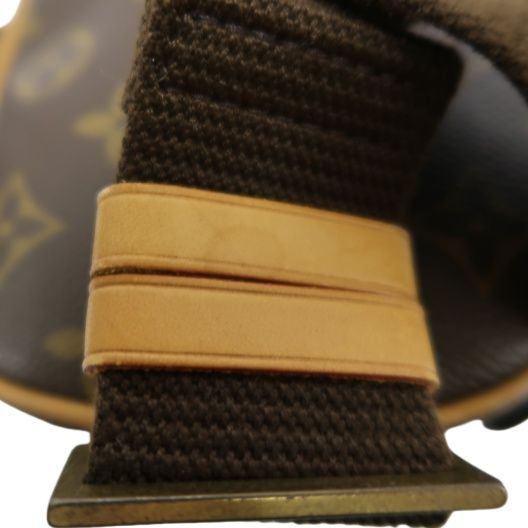 LOUIS VUITTON Monogram Brown Pochette Gange Crossbody Chest Bag