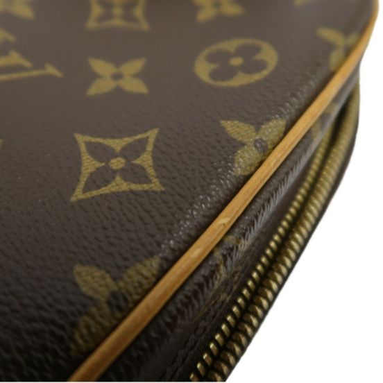 LOUIS VUITTON Monogram Brown Pochette Gange Crossbody Chest Bag