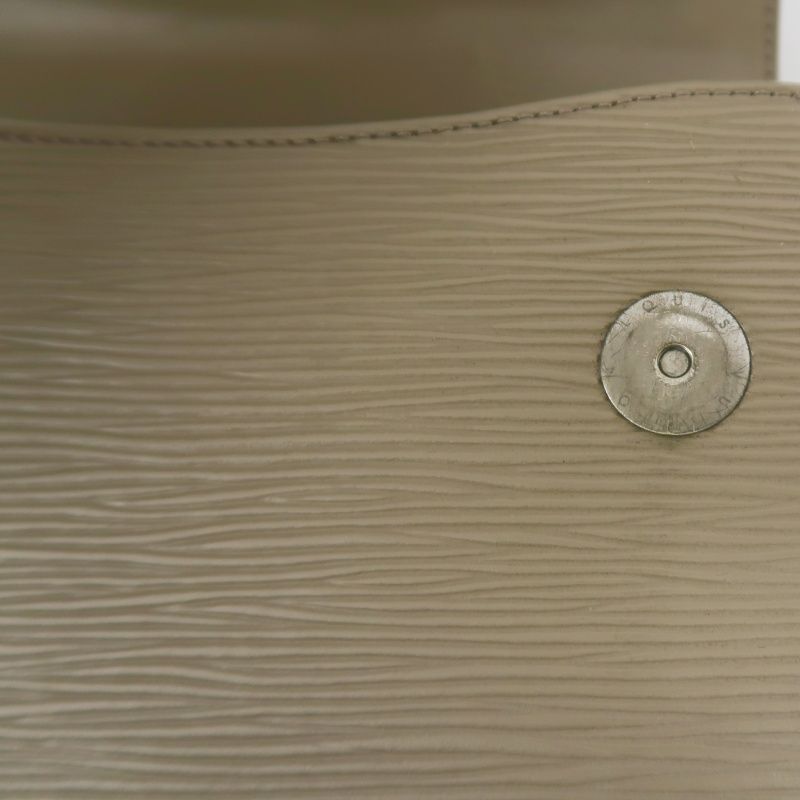 Louis Vuitton Epi Ramatuelle Pochette Shoulder Bag, Brown & Apricot, Calfskin