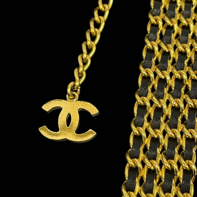 CHANEL Chain Belt, 96A, Gold Hardware, Alloy, With Box