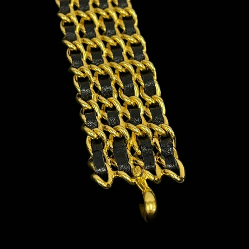 CHANEL Chain Belt, 96A, Gold Hardware, Alloy, With Box